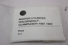 MASTER CYLINDER HOLDER(HALF-CLAMP)43034-1001 1982 Kawasaki Spectre KZ750N