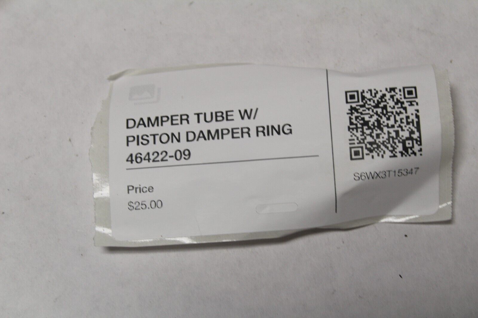 Tube Damper Rings DAMPER TUBE W/ PISTON DAMPER RING 46422-09 Harley Davidson – Midwest ...