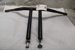 Aftermarket T Bar 12" Handlebar Black 1.25" Dia Harley Davidson