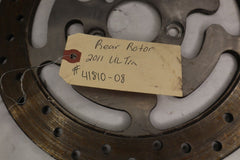 OEM Harley Davidson Rear Brake Disk Rotor 2011 Ultra FLHTCU Blk/Silver 41810-08