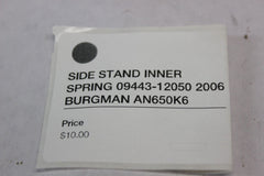 SIDE STAND INNER SPRING 09443-12050 2006 BURGMAN AN650K6