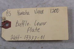 Baffle Lower Plate 26H-13337-01 1990 Yamaha Vmax VMX12 1200