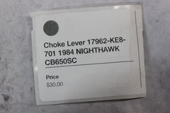 Choke Lever 17962-KE8-701 1984 Honda Nighthawk CB650SC