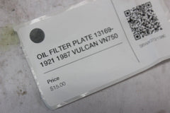 OIL FILTER PLATE 13169-1921 1987 VULCAN VN750