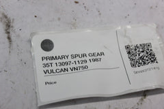 PRIMARY SPUR GEAR 35T 13097-1129 1987 VULCAN VN750