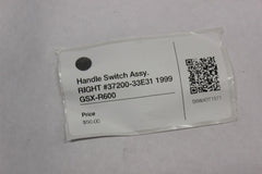 Handle Switch Assy. RIGHT #37200-33E31 1999 Suzuki GSX-R600