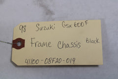 Frame Chassis Black 41100-08F20-019 1998 Suzuki Katana GSX600