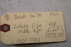 Intake Pipe Middle Right 13103-17C02 1996 Suzuki Katana GSX750