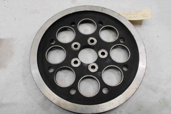 OEM Harley Davidson Rear Wheel Sprocket 70T 2003 FLHT Silver Black 40117-00