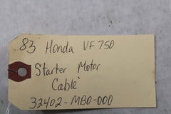 Starter Motor Cable 32402-MB0-000 1983 Honda VF750