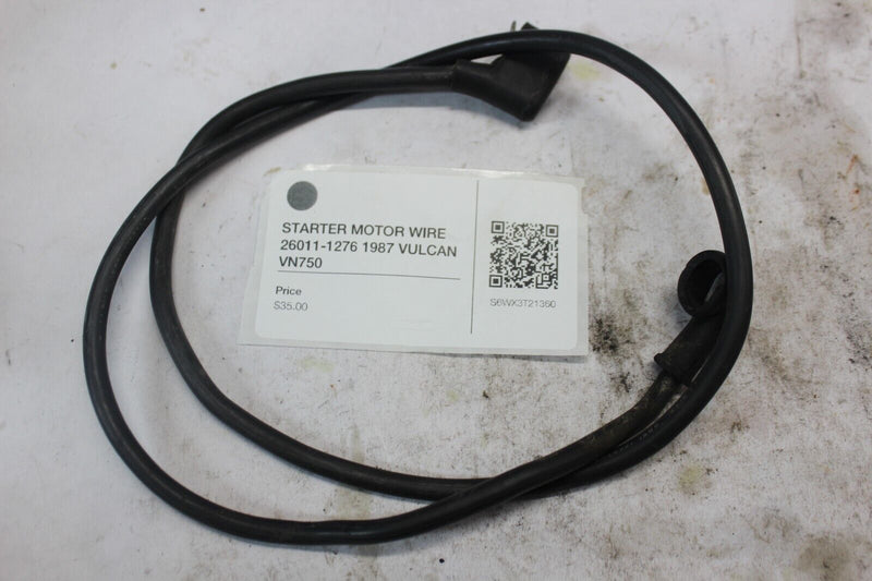 STARTER MOTOR WIRE 26011-1276 1987 VULCAN VN750