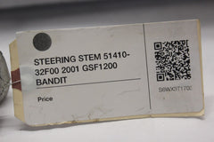 STEERING STEM 51410-32F00 2001 GSF1200 SUZUKI BANDIT