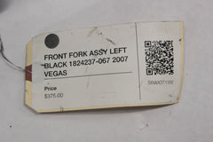 FRONT FORK ASSY LEFT BLACK 1824237-067 2007 Victory Vegas 8 Ball