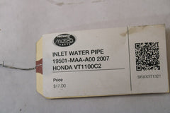 INLET WATER PIPE 19501-MAA-A00 2007 HONDA VT1100C2