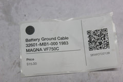 Battery Ground Cable 32601-MB1-000 1983 MAGNA VF750C