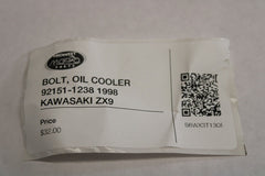 BOLT, OIL COOLER 92151-1238 1998 KAWASAKI ZX9