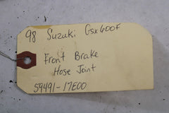 Front Brake Hose Joint 59491-17E00 1998 Suzuki Katana GSX600