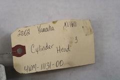 Cylinder Head 3 4WM-11131-00 2002 Yamaha RoadStar XV1600A