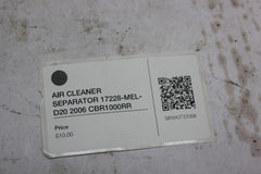 AIR CLEANER SEPARATOR 17228-MEL-D20 2006 CBR1000RR