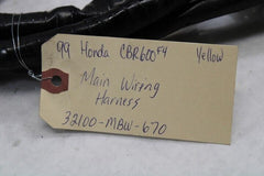 OEM Honda Motorcycle 1999 CBR600F4 Main Wire Harness 32100-MBW-670