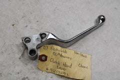 OEM Harley Davidson Chrome Clutch Lever 2003 FLHT Silver Black 45017-93