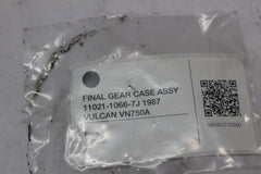 FINAL GEAR CASE ASSY 11021-1066-7J 1987 VULCAN VN750A