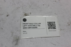 FRONT AXLE COLLAR LEFT 44312-MCJ-750 2006 CBR1000RR