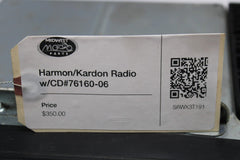 Harmon/Kardon Radio w/CD#76160-06 Harley Davidson