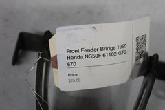 Front Fender Bridge 1990 Honda NS50F 61102-GE2-670