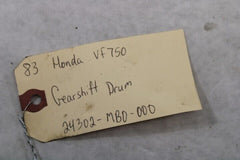 Gearshift Drum 24302-MB0-000 1983 Honda VF750