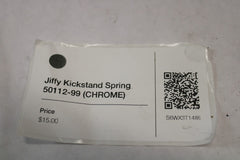 Jiffy Kickstand Spring 50112-99 (CHROME) 2004 Harley Davidson Road King