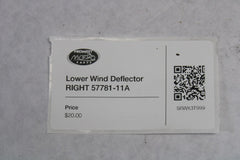 Lower Wind Deflector RIGHT 57781-11A Harley Davidson