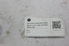 BATTERY GROUND WIRE 26011-1164 1982 KZ750N SPECTRE