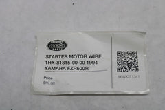 STARTER MOTOR WIRE 1HX-81815-00-00 1994 YAMAHA FZR600R