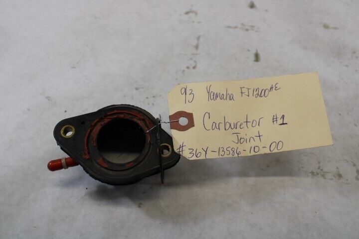 Carburetor Joint 1 RIGHT 36Y-13586-10 1993 Yamaha FJ1200AE