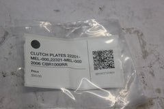 CLUTCH PLATES 22201-MEL-000,22321-MEL-000 2006 CBR1000RR