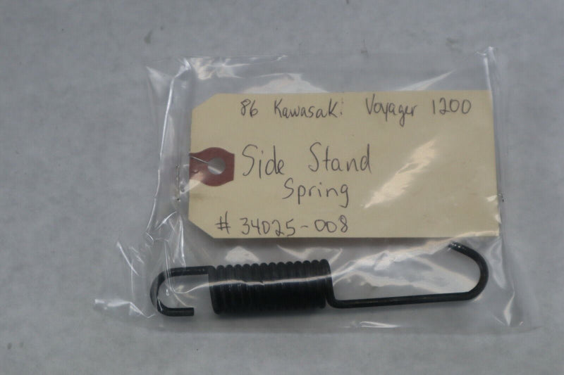 OEM Kawasaki Motorcycle Side Stand Spring 1986 Voyager 1200 Red 34025-008