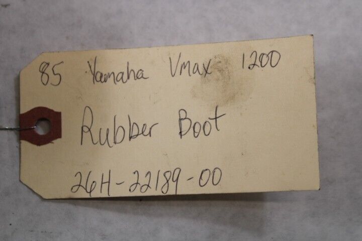 Rubber Boot 26H-22189-00 1990 Yamaha Vmax VMX12 1200