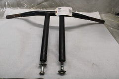 Aftermarket T Bar 12" Handlebar Black 1.25" Dia Harley Davidson