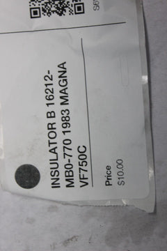 INSULATOR B 16212-MB0-770 1983 MAGNA VF750C