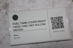 FUEL TANK COVER RIGHT 14025-1995 1987 VULCAN VN750A