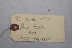 Rear Brake Rod 43451-MB1-000 1983 Honda VF750