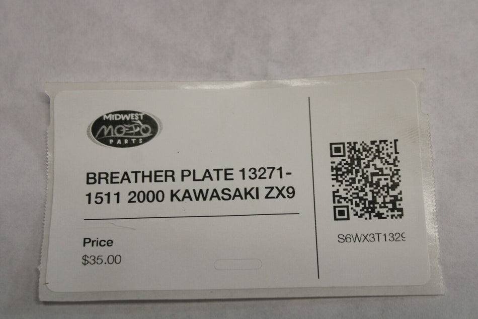 BREATHER PLATE 13271-1511 2000 KAWASAKI ZX9 2000 Kawasaki ZX-9R