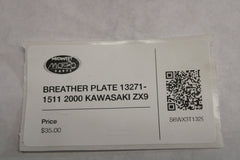 BREATHER PLATE 13271-1511 2000 KAWASAKI ZX9 2000 Kawasaki ZX-9R