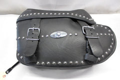 RIGHT Saddlebag Leather Studded Harley Davidson Softail