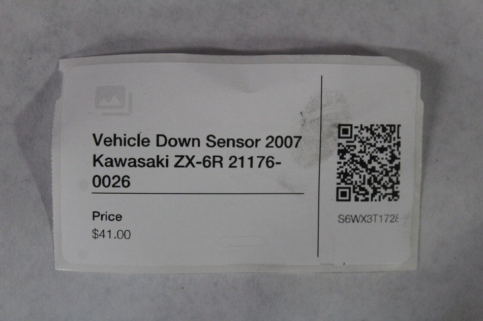 Vehicle Down Sensor 2007 Kawasaki ZX-6R 21176-0026