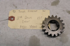 2nd Drive Gear 17T 24221-38B00 1992 Suzuki Intruder VS1400