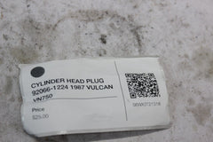 CYLINDER HEAD PLUG 92066-1224 1987 VULCAN VN750