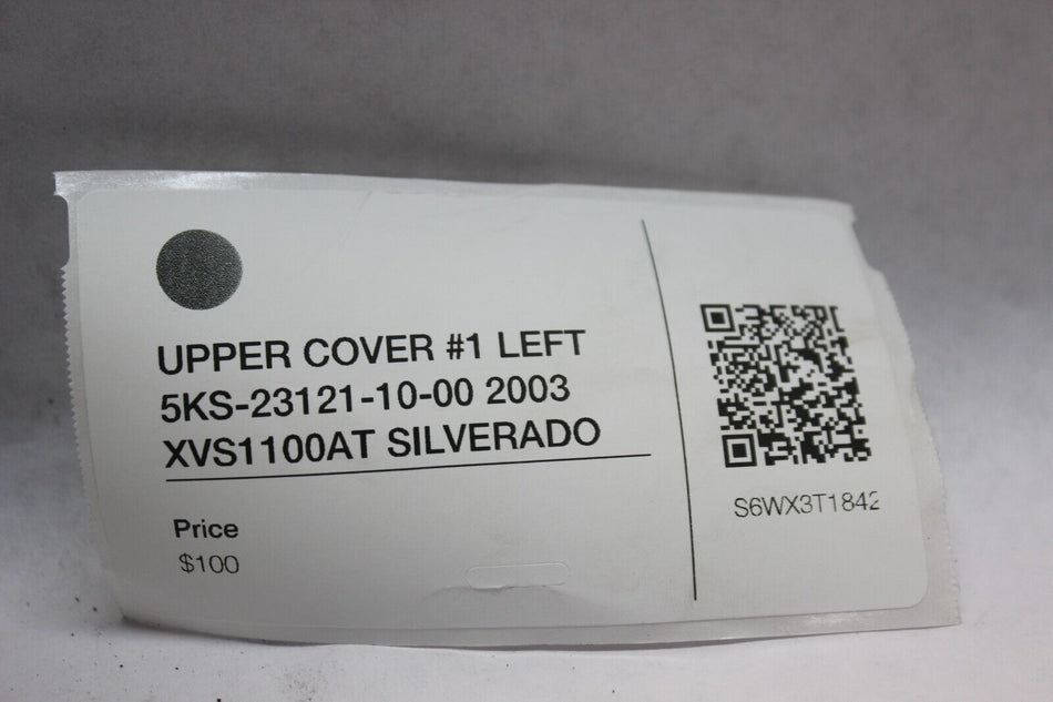 UPPER COVER #1 LEFT 5KS-23121-10-00 2003 XVS1100AT SILVERADO