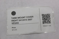 TANK MOUNT COVER RIGHT 5412415 2007 Victory Vegas 8 Ball